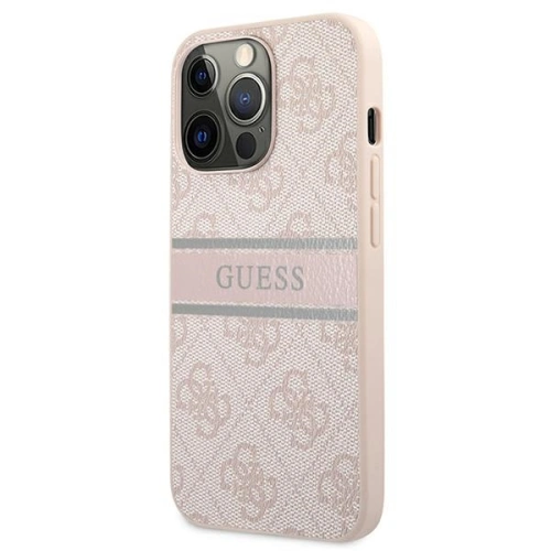 Kup Etui Guess GUHCP13X4GDPI Apple iPhone 13 Pro Max roz/roz hardcase 4G Stripe - GUE1289PNK - {ean13} - Sklep Home Screen