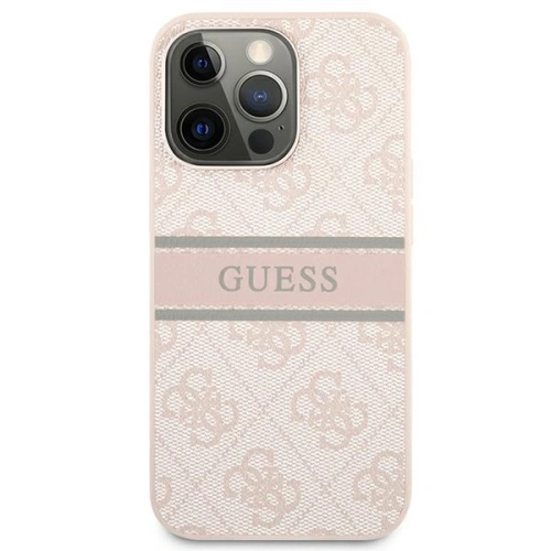 Kup Etui Guess GUHCP13X4GDPI Apple iPhone 13 Pro Max roz/roz hardcase 4G Stripe - GUE1289PNK - {ean13} - Sklep Home Screen