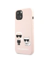 Kup Etui Karl Lagerfeld KLHCP13MSSKCI Apple iPhone 13 hardcase világos rózsaszín/Silicone Karl & Choupette - KLD623PNK - {ean13} - Sklep Home Screen