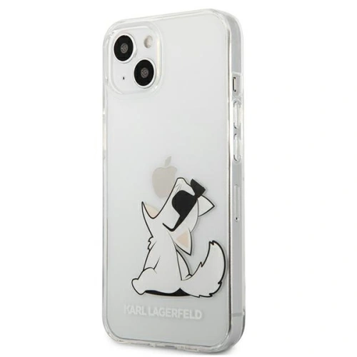 Kup Etui Karl Lagerfeld KLHCP13SCFNRC Apple iPhone 13 mini hardcase transparent Choupette Fun - KLD625CL - {ean13} - Sklep Home Screen