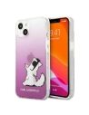 Etui Karl Lagerfeld KLHCP13SCFNRCPI Apple iPhone 13 mini hardcase różowy/pink Choupette Fun