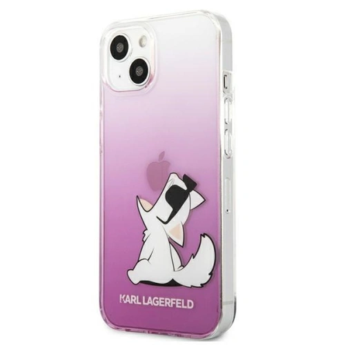 Kup Etui Karl Lagerfeld KLHCP13SCFNRCPI Apple iPhone 13 mini hardcase rózsaszín/pink Choupette Fun - KLD626PNK - {ean13} - Sklep Home Screen