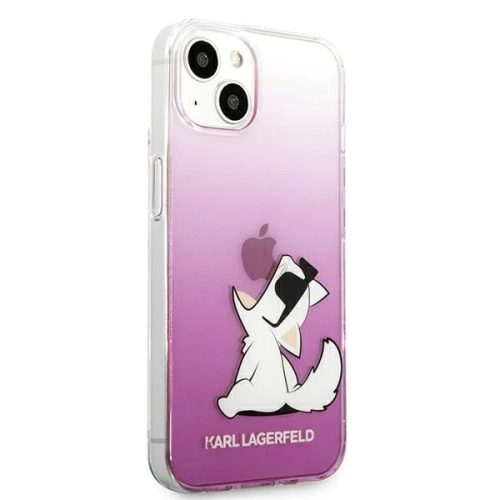 Kup Etui Karl Lagerfeld KLHCP13SCFNRCPI Apple iPhone 13 mini hardcase rózsaszín/pink Choupette Fun - KLD626PNK - {ean13} - Sklep Home Screen