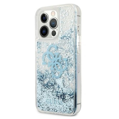 Kup Etui Guess GUHCP13XLG4GBL Apple iPhone 13 Pro Max niebieski/blue hardcase 4G Big Liquid Glitter - GUE1292BLU - {ean13} - Sklep Home Screen