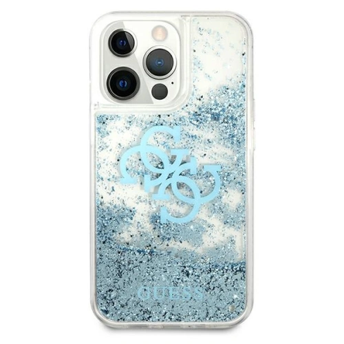 Kup Etui Guess GUHCP13XLG4GBL Apple iPhone 13 Pro Max niebieski/blue hardcase 4G Big Liquid Glitter - GUE1292BLU - {ean13} - Sklep Home Screen