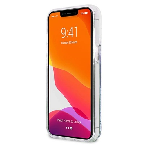 Kup Etui Guess GUHCP13XLG4GBL Apple iPhone 13 Pro Max albastru/blue hardcase 4G Big Liquid Glitter - GUE1292BLU - {ean13} - Sklep Home Screen