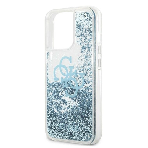 Kup Etui Guess GUHCP13XLG4GBL Apple iPhone 13 Pro Max niebieski/blue hardcase 4G Big Liquid Glitter - GUE1292BLU - {ean13} - Sklep Home Screen
