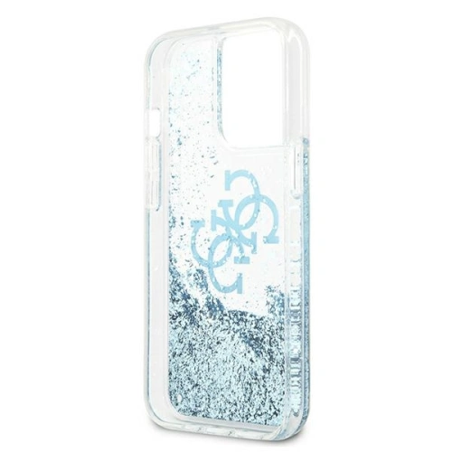 Kup Etui Guess GUHCP13XLG4GBL Apple iPhone 13 Pro Max modrý/blue hardcase 4G Big Liquid Glitter - GUE1292BLU - {ean13} - Sklep Home Screen