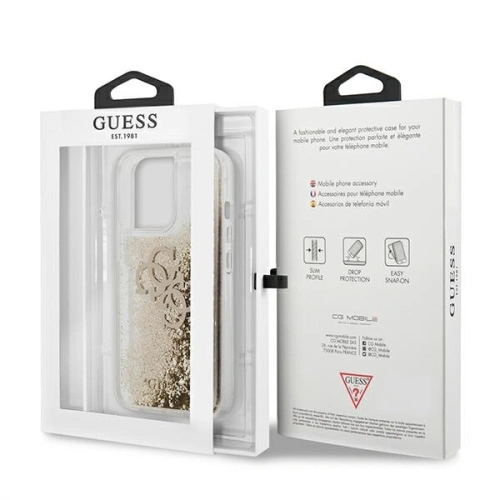 Kup Etui Guess GUHCP13XLG4GGO Apple iPhone 13 Pro Max arany színű/hardcase 4G Big Liquid Glitter - GUE1293GLD - {ean13} - Sklep Home Screen