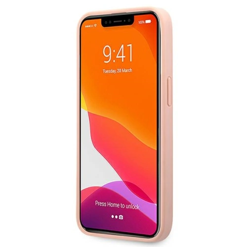 Kup Etui Guess GUHCP13XPSASBPI Apple iPhone 13 Pro Max rózsaszín/pink hardcase Saffiano Stripe - GUE1294PNK - {ean13} - Sklep Home Screen