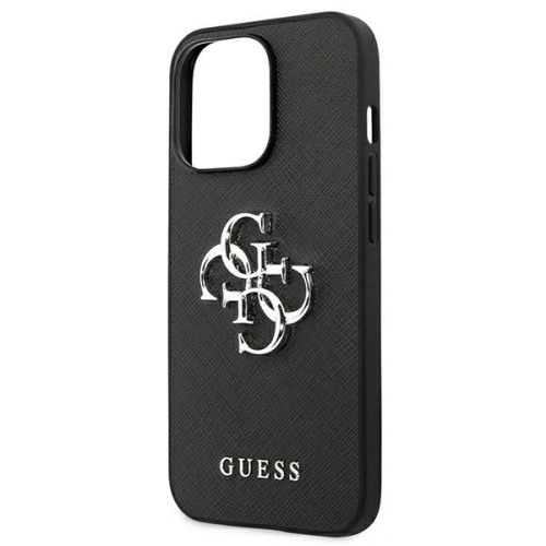 Kup Etui Guess GUHCP13XSA4GSBK Apple iPhone 13 Pro Max černý/black hardcase Saffiano 4G Metal Logo - GUE1295BLK - {ean13} - Sklep Home Screen