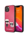 Kup Case Karl Lagerfeld KLHCP13SPCUSKCP Apple iPhone 13 mini fuchsia/fushia Hardcase Ikonik Karl & Choupette - KLD633FKS - {ean13} - Sklep Home Screen