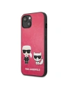 Kup Case Karl Lagerfeld KLHCP13SPCUSKCP Apple iPhone 13 mini fuchsia/fushia Hardcase Ikonik Karl & Choupette - KLD633FKS - {ean13} - Sklep Home Screen