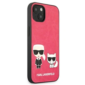 Kup Case Karl Lagerfeld KLHCP13SPCUSKCP Apple iPhone 13 mini fuchsia/fushia Hardcase Ikonik Karl & Choupette - KLD633FKS - {ean13} - Sklep Home Screen