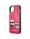 Kup Case Karl Lagerfeld KLHCP13SPCUSKCP Apple iPhone 13 mini fuchsia/fushia Hardcase Ikonik Karl & Choupette - KLD633FKS - {ean13} - Sklep Home Screen