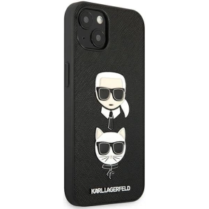 Kup Case Karl Lagerfeld KLHCP13SSAKICKCBK Apple iPhone 13 mini schwarz/black Buch Saffiano Karl & Choupette - KLD634BLK - {ean13} - Sklep Home Screen