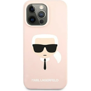 Kup Case Karl Lagerfeld KLHCP13SSLKHLP Apple iPhone 13 mini hellrosa/hardcase Silikon Karls Kopf - KLD636PNK - {ean13} - Sklep Home Screen