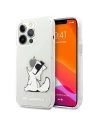 Case Karl Lagerfeld KLHCP13XCFNRC Apple iPhone 13 Pro Max Hardcase transparent Choupette Fun