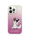 Buy Karl Lagerfeld KLHCP13XCFNRCPI Apple iPhone 13 Pro Max hardcase pink Choupette Fun - KLD640PNK - {ean13} - Home Screen Store Europe