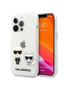 Case Karl Lagerfeld KLHCP13XCKTR Apple iPhone 13 Pro Max Hülle Transparent Karl & Choupette