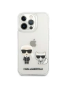 Buy Karl Lagerfeld KLHCP13XCKTR Apple iPhone 13 Pro Max hardcase Transparent Karl & Choupette - KLD641CL - {ean13} - Home Screen Store Europe