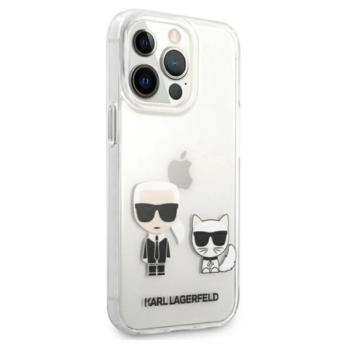 Kup Etui Karl Lagerfeld KLHCP13XCKTR Apple iPhone 13 Pro Max hardcase Transparent Karl & Choupette - KLD641CL - {ean13} - Sklep Home Screen