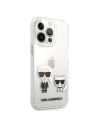 Buy Karl Lagerfeld KLHCP13XCKTR Apple iPhone 13 Pro Max hardcase Transparent Karl & Choupette - KLD641CL - {ean13} - Home Screen Store Europe