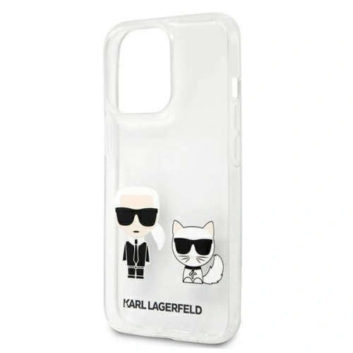 Kup Etui Karl Lagerfeld KLHCP13XCKTR Apple iPhone 13 Pro Max hardcase Transparent Karl & Choupette - KLD641CL - {ean13} - Sklep Home Screen