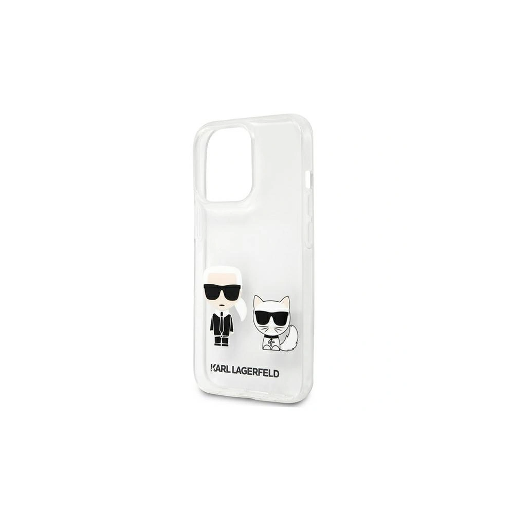 Etui Karl Lagerfeld KLHCP13XCKTR Apple iPhone 13 Pro Max hardcase Transparent Karl & Choupette