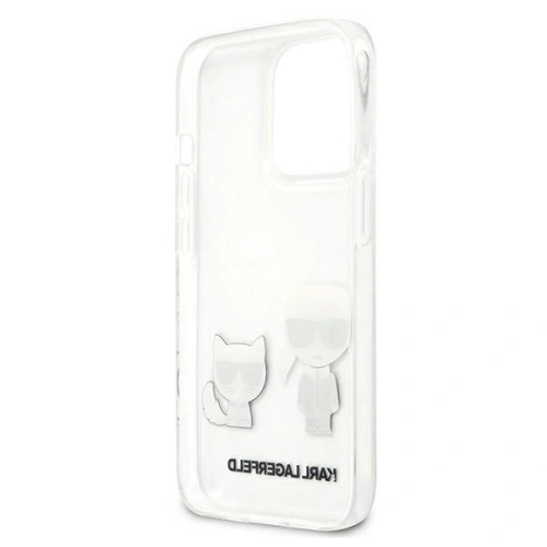 Kup Case Karl Lagerfeld KLHCP13XCKTR Apple iPhone 13 Pro Max Hülle Transparent Karl & Choupette - KLD641CL - {ean13} - Sklep Home Screen