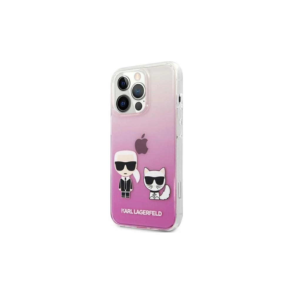 Etui Karl Lagerfeld KLHCP13XCKTRP Apple iPhone 13 Pro Max hardcase różowy/pink Karl & Choupette