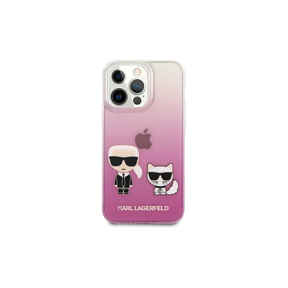 Etui Karl Lagerfeld KLHCP13XCKTRP Apple iPhone 13 Pro Max hardcase różowy/pink Karl & Choupette