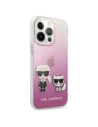 Buy Karl Lagerfeld KLHCP13XCKTRP Apple iPhone 13 Pro Max hardcase pink Karl & Choupette - KLD642PNK - {ean13} - Home Screen Store Europe