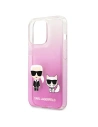 Buy Karl Lagerfeld KLHCP13XCKTRP Apple iPhone 13 Pro Max hardcase pink Karl & Choupette - KLD642PNK - {ean13} - Home Screen Store Europe