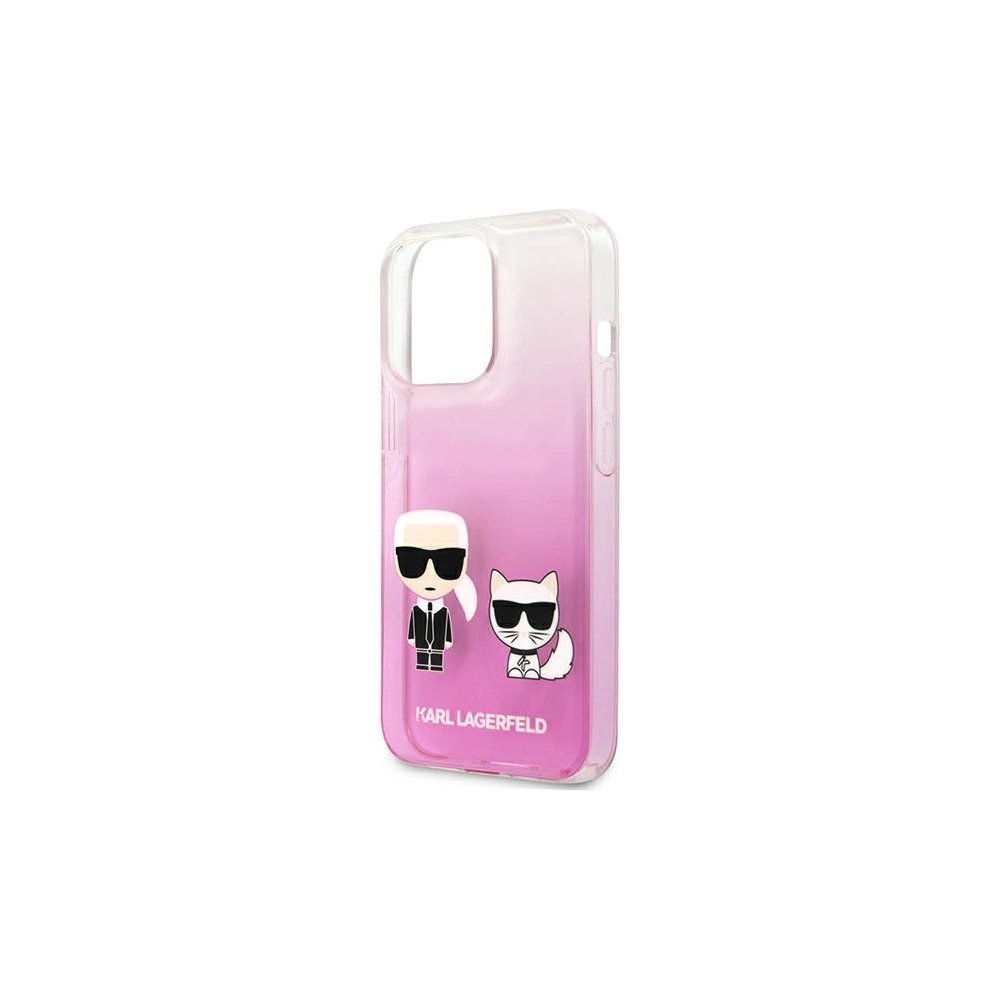 Etui Karl Lagerfeld KLHCP13XCKTRP Apple iPhone 13 Pro Max hardcase różowy/pink Karl & Choupette