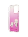 Buy Karl Lagerfeld KLHCP13XCKTRP Apple iPhone 13 Pro Max hardcase pink Karl & Choupette - KLD642PNK - {ean13} - Home Screen Store Europe