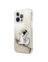 Kup Etui Karl Lagerfeld KLHCP13XGCFD Apple iPhone 13 Pro Max zlatý/gold hardcase Liquid Glitter Choupette Fun - KLD643GLD - {ean13} - Sklep Home Screen
