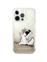 Kup Etui Karl Lagerfeld KLHCP13XGCFD Apple iPhone 13 Pro Max zlatý/gold hardcase Liquid Glitter Choupette Fun - KLD643GLD - {ean13} - Sklep Home Screen
