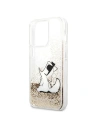 Kup Etui Karl Lagerfeld KLHCP13XGCFD Apple iPhone 13 Pro Max zlatý/gold hardcase Liquid Glitter Choupette Fun - KLD643GLD - {ean13} - Sklep Home Screen