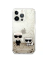 Kup Case Karl Lagerfeld KLHCP13XGKCD Apple iPhone 13 Pro Max gold/hartcase Liquid Glitter Karl&Choupette - KLD644GLD - {ean13} - Sklep Home Screen