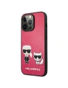 Kup Case Karl Lagerfeld KLHCP13XPCUSKCP Apple iPhone 13 Pro Max Fuchsia/Hardcase Ikonik Karl & Choupette - KLD647FKS - {ean13} - Sklep Home Screen