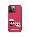 Kup Case Karl Lagerfeld KLHCP13XPCUSKCP Apple iPhone 13 Pro Max Fuchsia/Hardcase Ikonik Karl & Choupette - KLD647FKS - {ean13} - Sklep Home Screen