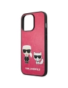 Kup Case Karl Lagerfeld KLHCP13XPCUSKCP Apple iPhone 13 Pro Max Fuchsia/Hardcase Ikonik Karl & Choupette - KLD647FKS - {ean13} - Sklep Home Screen