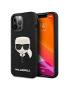 Kup Etui Karl Lagerfeld KLHCP13XSLKHBK Apple iPhone 13 Pro Max czarny/black hardcase Silicone Karl`s Head - KLD649BLK - {ean13} - Sklep Home Screen