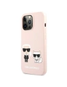 Kup Etui Karl Lagerfeld KLHCP13XSSKCI Apple iPhone 13 Pro Max hardcase jasně růžová/light pink Silicone Karl & Choupette - KLD651PNK - {ean13} - Sklep Home Screen