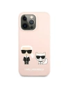 Kup Etui Karl Lagerfeld KLHCP13XSSKCI Apple iPhone 13 Pro Max hardcase jasně růžová/light pink Silicone Karl & Choupette - KLD651PNK - {ean13} - Sklep Home Screen