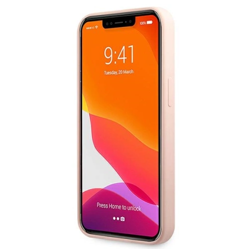 Buy Karl Lagerfeld KLHCP13XSSKCI Apple iPhone 13 Pro Max hardcase light pink Silicone Karl & Choupette - KLD651PNK - {ean13} - Home Screen Store Europe