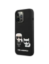 Kup Etui Karl Lagerfeld KLHCP13XSSKCK Apple iPhone 13 Pro Max hardcase černý/black silikon Karl & Choupette - KLD652BLK - {ean13} - Sklep Home Screen