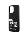 Kup Etui Karl Lagerfeld KLHCP13XSSKCK Apple iPhone 13 Pro Max hardcase černý/black silikon Karl & Choupette - KLD652BLK - {ean13} - Sklep Home Screen