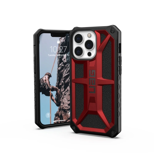 Kup Case UAG Urban Armor Gear Monarch Apple iPhone 13 Pro Max (rote) - UAG714RED - {ean13} - Sklep Home Screen